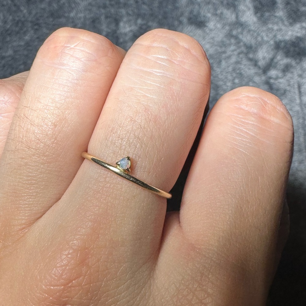 WWAKE ONE STEP OPAL RING SIZE 7